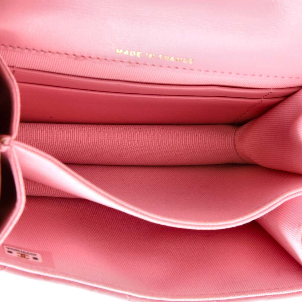 Chanel Woven Top Handle Cc Flap Clutch #242822C41B - Picture 5 of 6